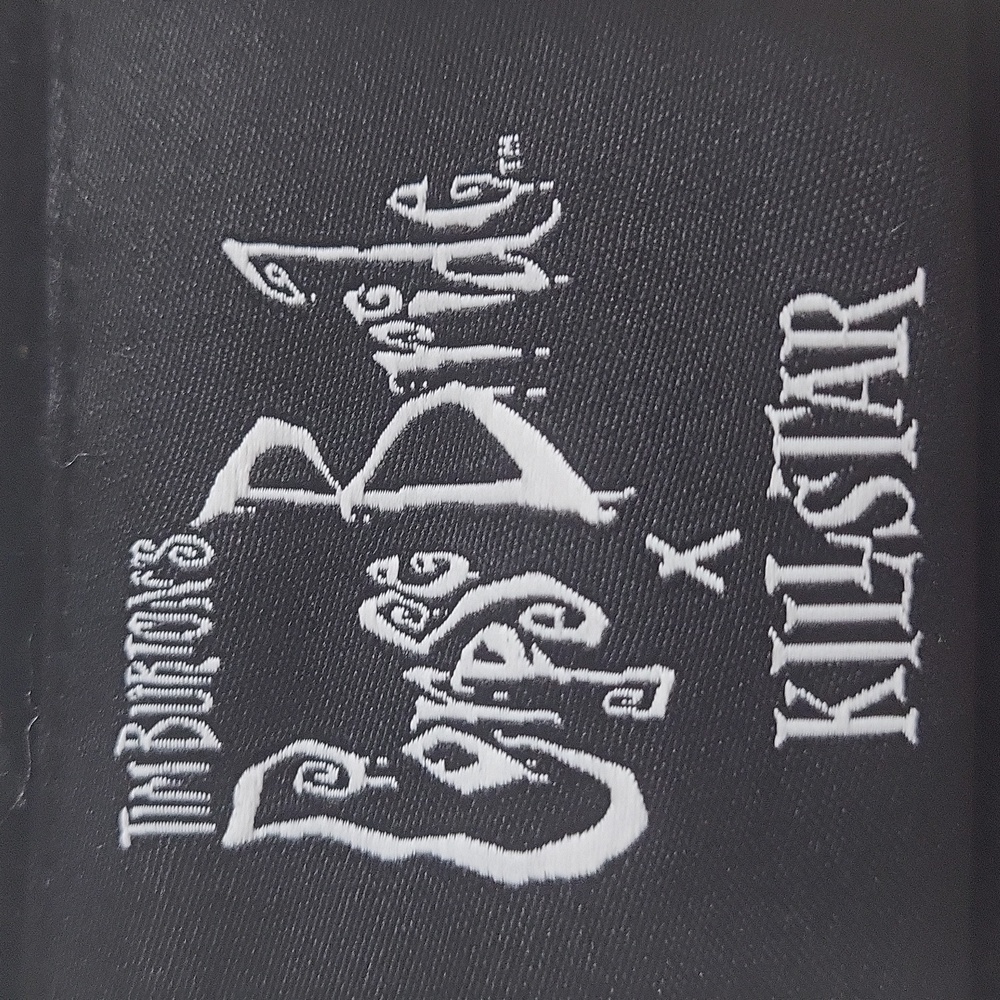 Killstar Black and White Corpse Bride Patch cardigan. Size 3XL - Picture 6 of 12